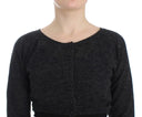 Chic Cropped Alpaca Wool Sweater Ermanno Scervino