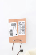 Elegant Off-White Cropped Alpaca-Wool Blend Sweater Ermanno Scervino