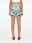 Zimmermann Ottie Tuck Linen Shorts