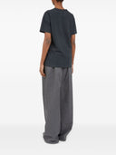 Maison Margiela Logo-embroidered cotton T-shirt