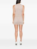 Короткое платье Saint Laurent с оборками