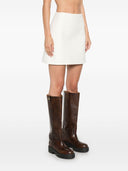 Шерстяная мини-юбка Ermanno Scervino