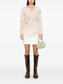 Falda mini de lana Ermanno Scervino