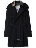 Burberry detachable-collar trench coat