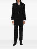 Burberry detachable-collar trench coat