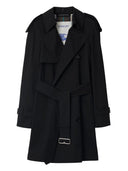 Burberry detachable-collar trench coat