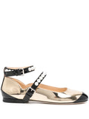 MACH & MACH Балетки золотые