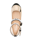 MACH & MACH Балетки золотые