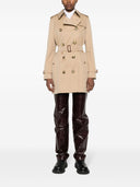 Burberry Short Kensington Heritage cotton trench coat