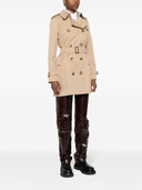 Burberry Short Kensington Heritage cotton trench coat