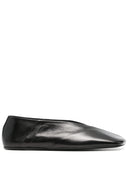 Jil Sander zapatos planos negros