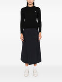 Maison Kitsuné Maison Kitsune suéter con parche de zorro bebé