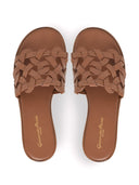 Sandalias de cuero marrón Gianvito Rossi