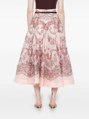 Zimmermann Crush midi skirt