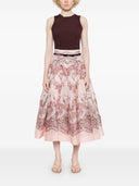 Zimmermann Crush midi skirt