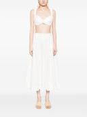 Falda midi bordada Crush de Zimmermann