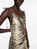 Vestido de satén Acne Studios