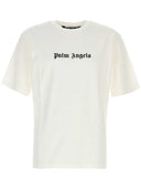 Palm Angels logo print crew neck T-shirt