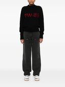 Vaqueros Golden Goose con efecto desgastado y parches frontales