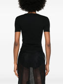 Camiseta BB perforada de Balenciaga