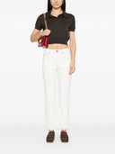 Jeans de mezclilla Tory Burch - blanco