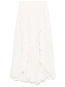 Zimmermann Ruffled maxi skirt