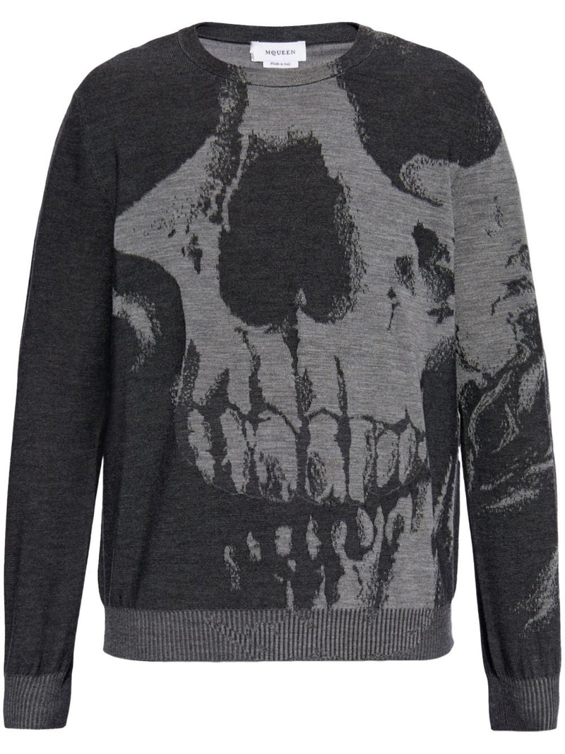Alexander McQueen Skull sweater