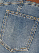 Джинсовая миди-юбка Alexander McQueen