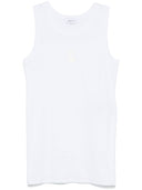 Alexander McQueen Skull-embroidered tank top