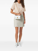 Versace 1978 Reedición Logo Camiseta Corta con Imperdible