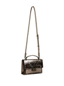 Golden Goose Venezia Bag in anthracite grey laminated leather with black details