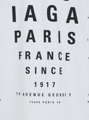 Camiseta con estampado de logo Balenciaga