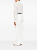 MM6 Maison Margiela Trousers White
