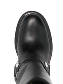 Botas de motorista de cuero Golden Goose