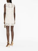 Dolce & Gabbana Sleeveless Lace Mini Dress