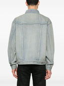 Saint Laurent Distressed Denim Jacket