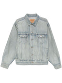 Saint Laurent Distressed Denim Jacket