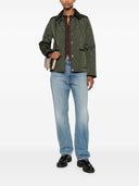 Burberry Quilted blazer corduroy collar