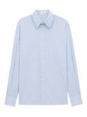 Saint Laurent striped oxford cotton shirt