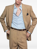 camisa de algodón oxford a rayas Saint Laurent