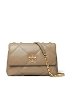 Bolso bandolera pequeño de cuero Kira Diamond de Tory Burch