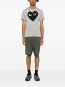Comme Des Garcons Heart-print T-shirt