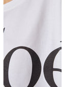 Top corto con logotipo de Chloé