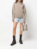 Bolso tote pequeño de lona Chloé Woody