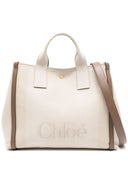 Bolso tote de lona Chloé Carry