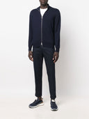 Brunello Cucinelli Cashmere high neck zip-up cardigan