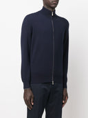 Brunello Cucinelli Cashmere high neck zip-up cardigan