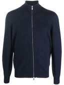 Brunello Cucinelli Cashmere high neck zip-up cardigan