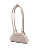 Self-Portrait Suede mini shoulder bag