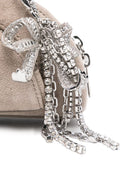 Замшевая мини-сумка на плечо Self-Portrait